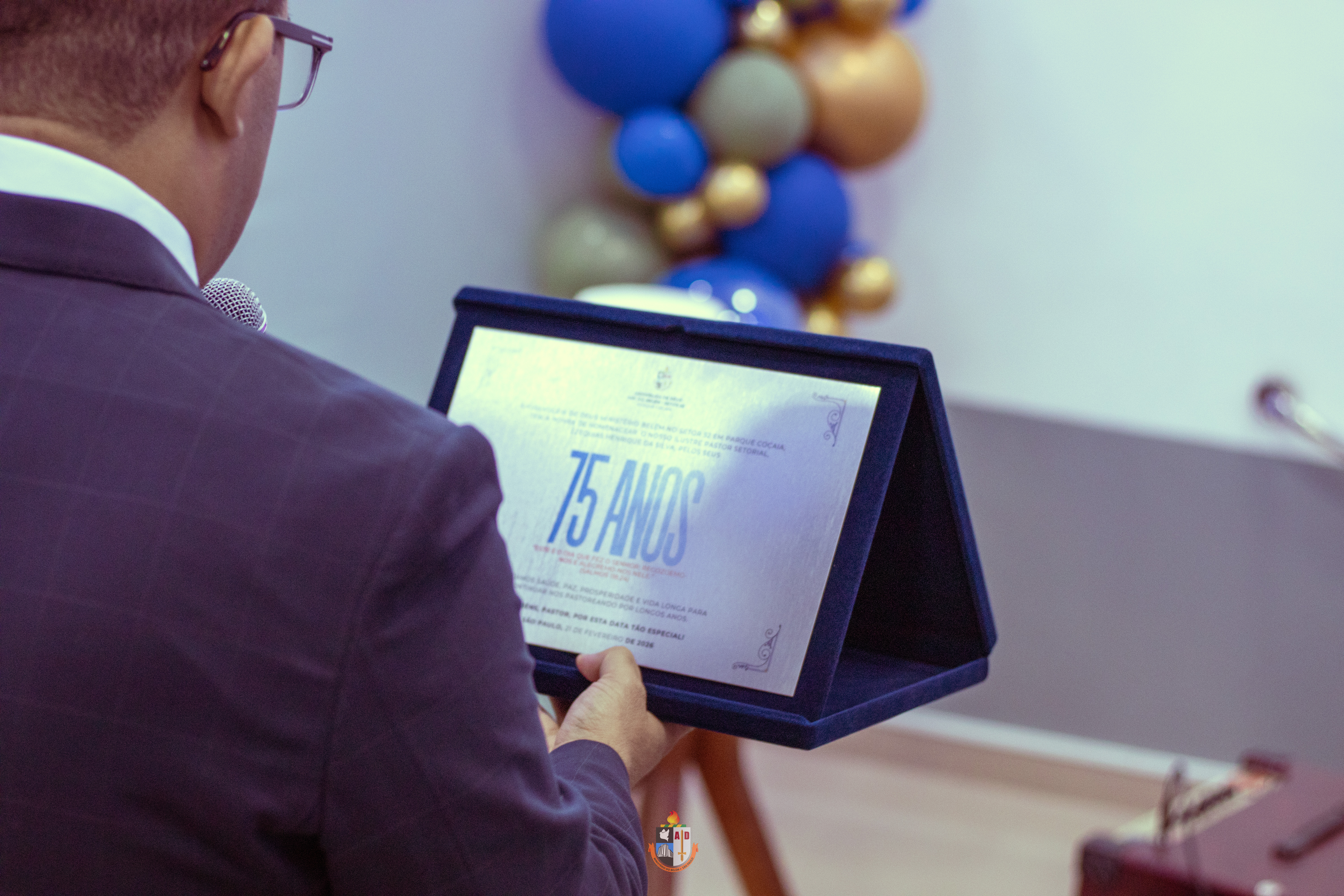 75 Anos - Aniversário Pr. Ezequias Henrique